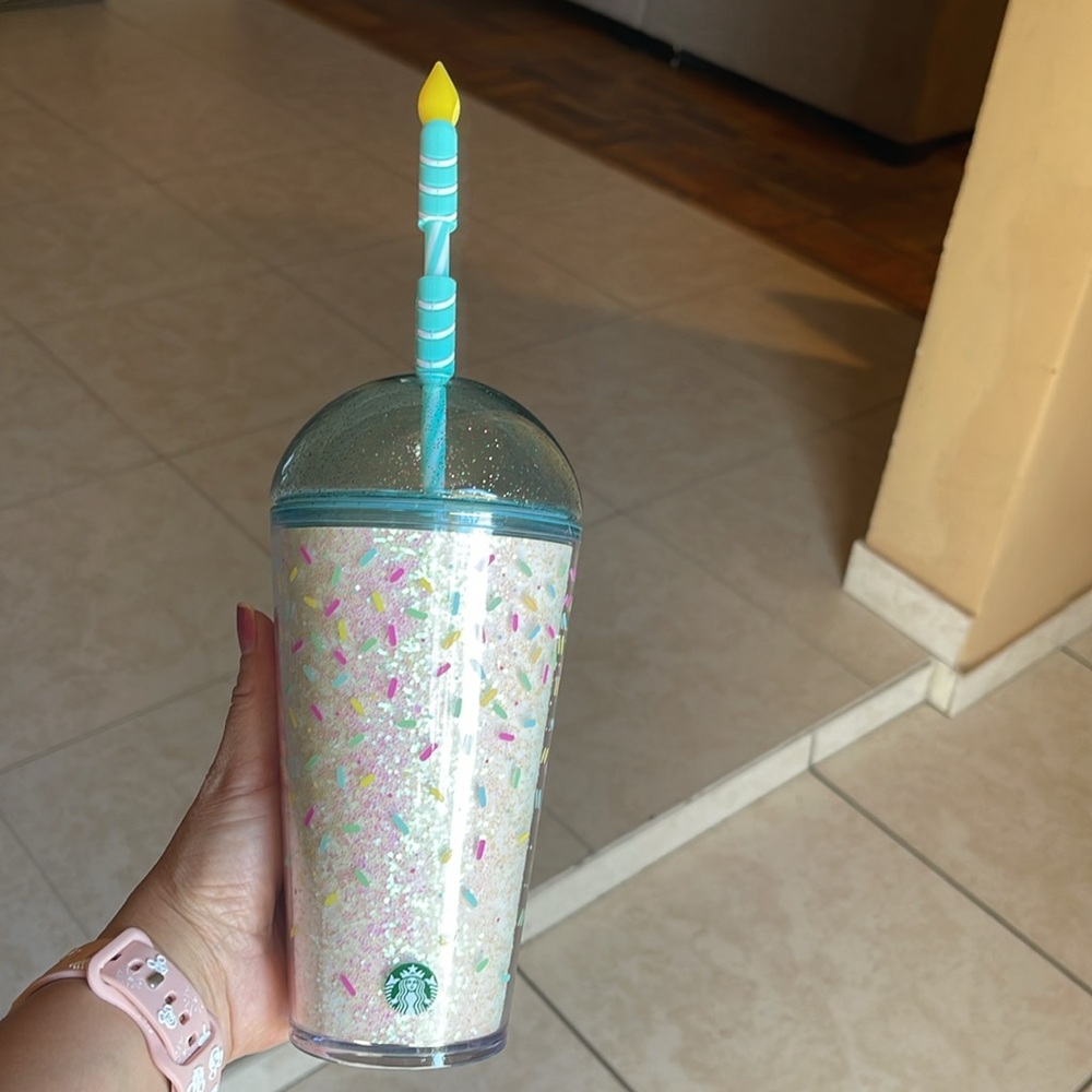 🎉STARBUCKS BIRTHDAY CONFETTI 2025 CUP